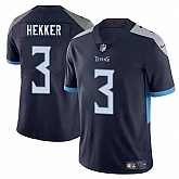 Men & Women & Youth Tennessee Titans #3 Johnny Hekker Navy 2025 Vapor Untouchable Stitched Jersey,baseball caps,new era cap wholesale,wholesale hats